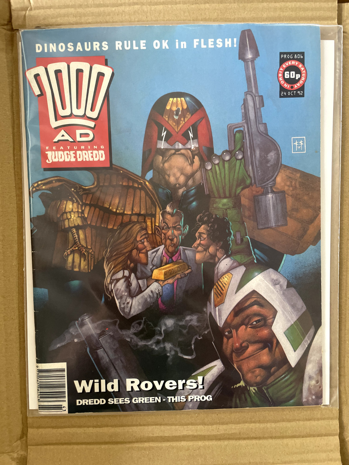 2000 AD Comic Prog #806 (Judge Dredd) 24th Oct 1992