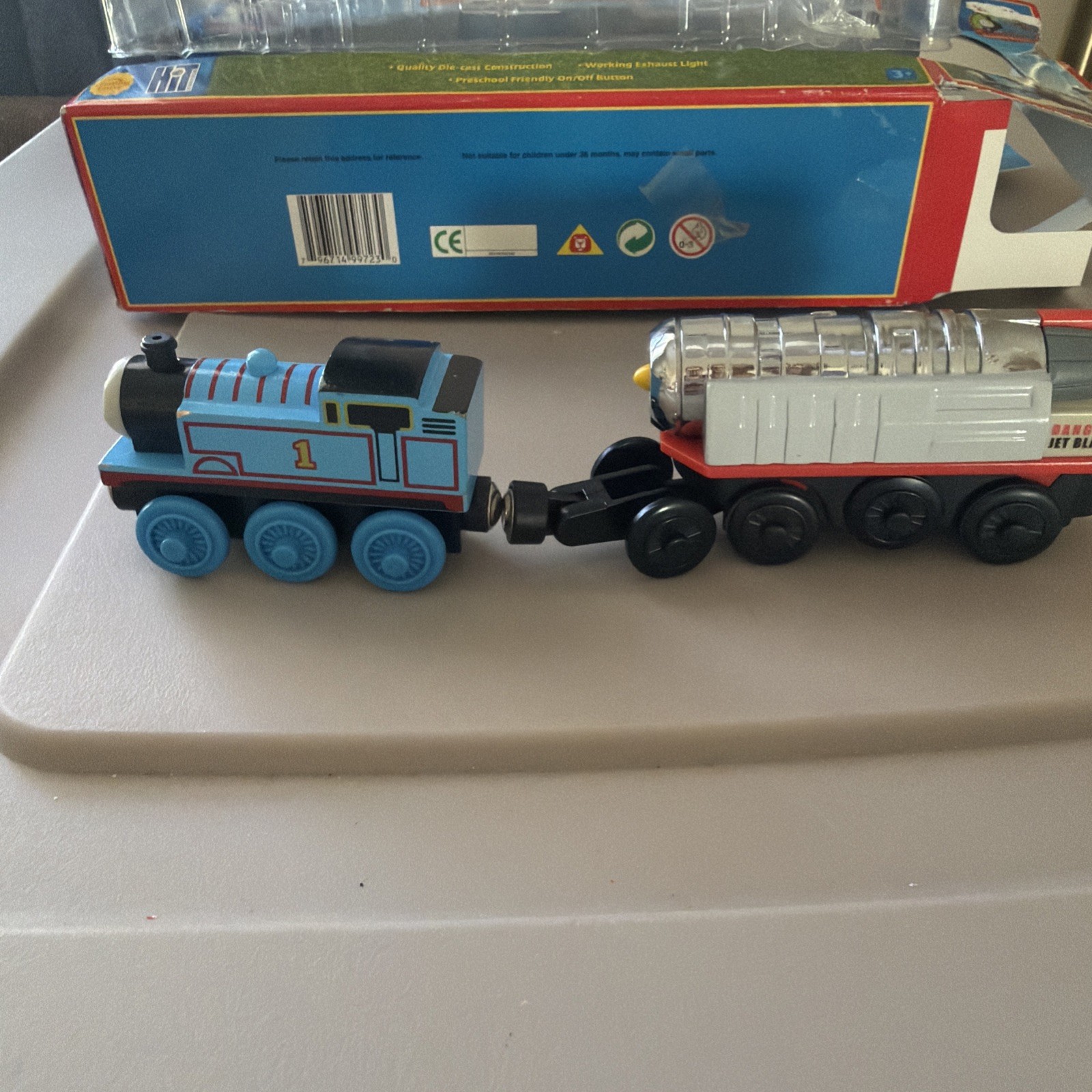 2004 Thomas & Friends Battery Powered Jet Engine with Thomas