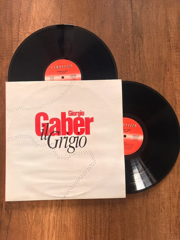 Il Grigio - Giorgio Gaber 1989 (doppio vinile)