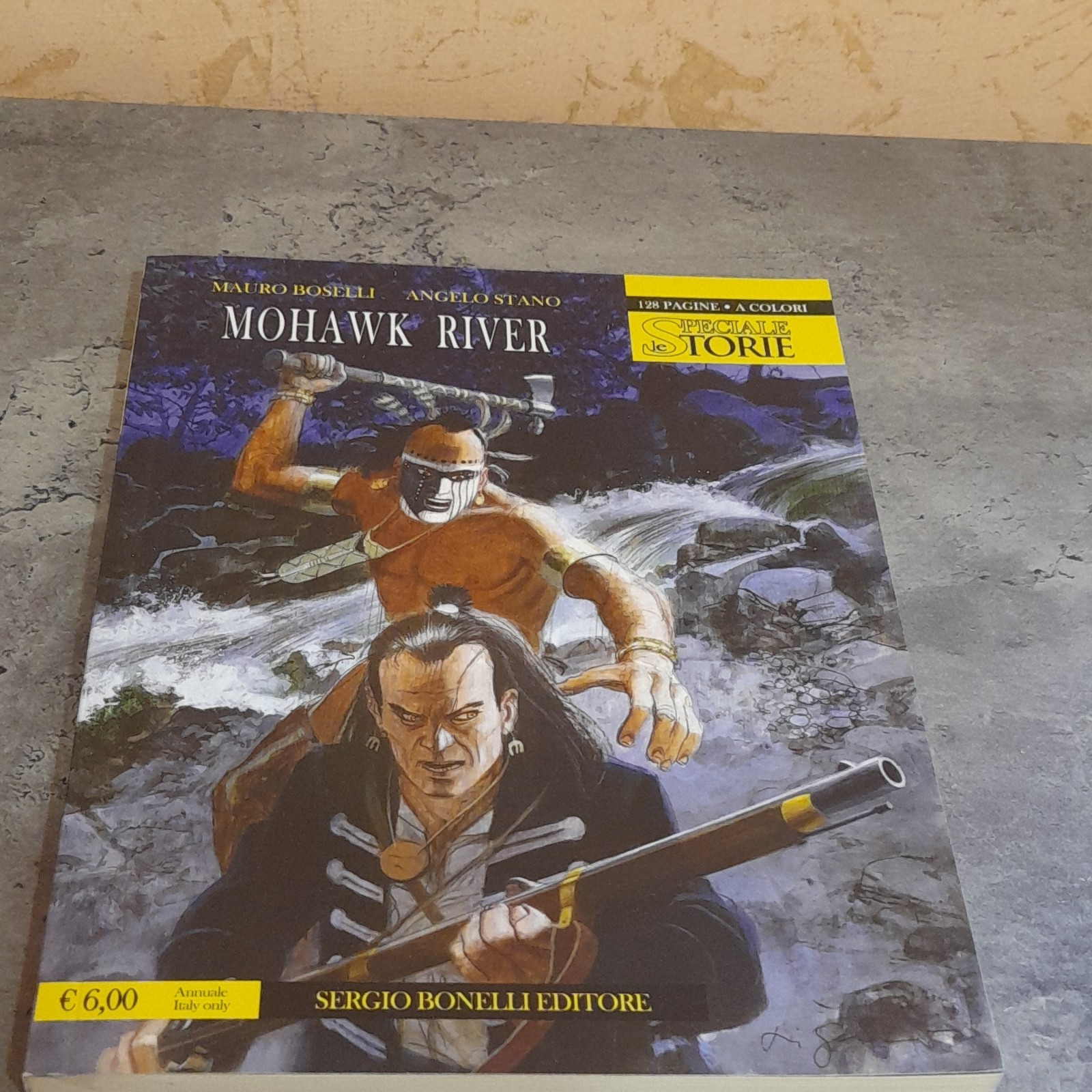 SERGIO BONELLI EDITORE SPECIALE STORIE 2 MOHAWK RIVER BOSSELLI STANO 2000