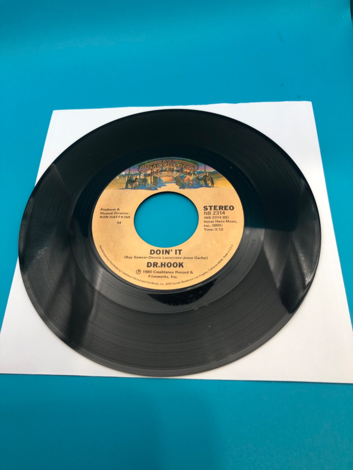 DR. HOOK DOIN' IT/GIRLS CAN GET IT CASABLANCA RECORDS VINYL 45 nm