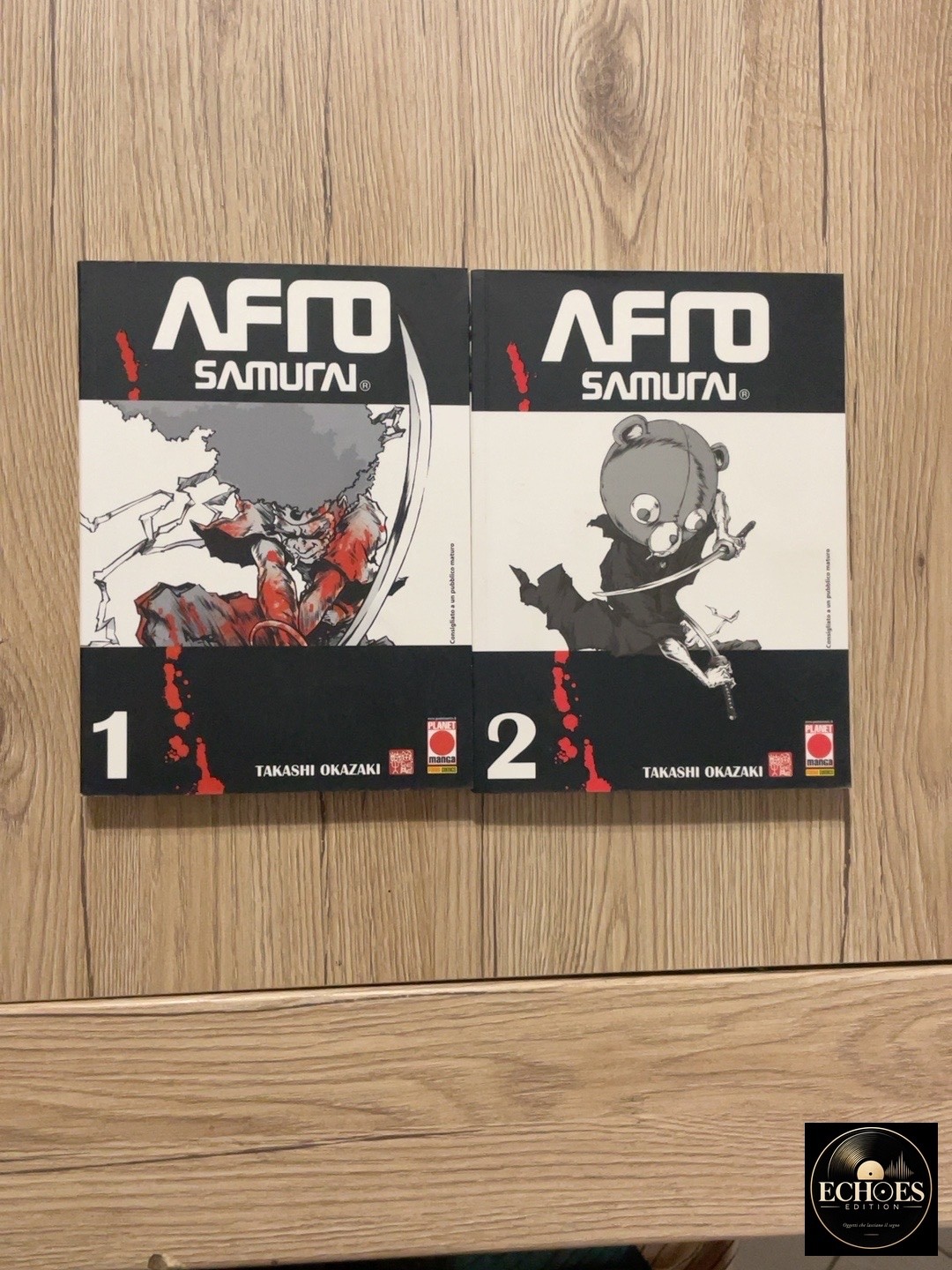 Afro Samurai 1 2 Takashi Okazaki Planet Manga Panini Serie Completa