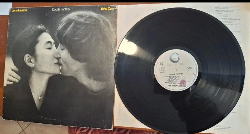 John Lennon & Yoko Ono  double fantasy lp1980 stampa italiana
