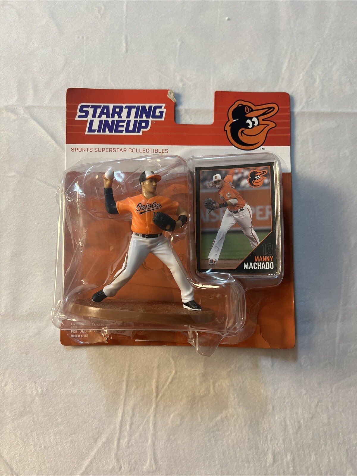 Baltimore Orioles Manny Machado 2017 MLB Starting Lineup nuovo in confezione