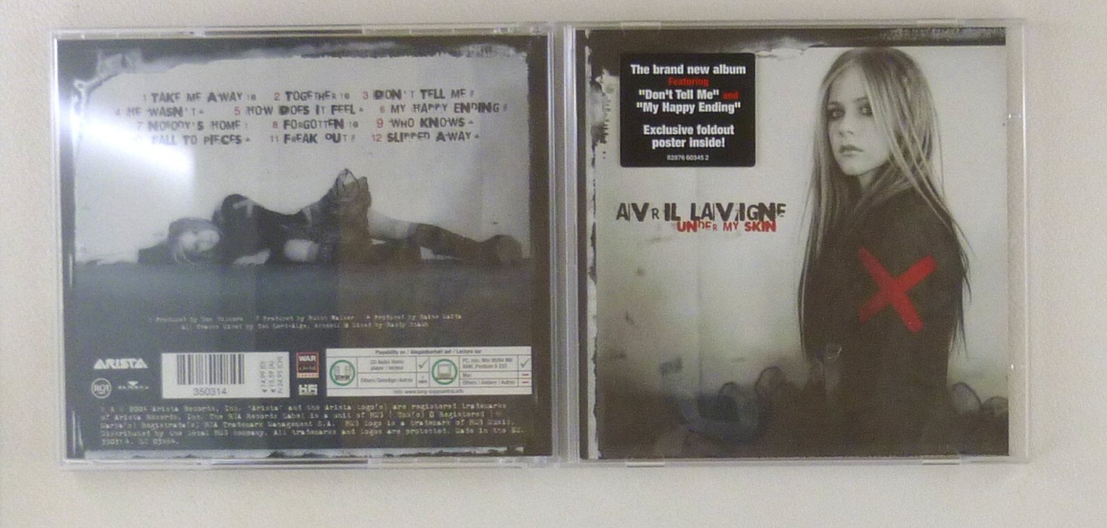 CD Disc - Avril Lavigne – Under My Skin - A8602 K80
