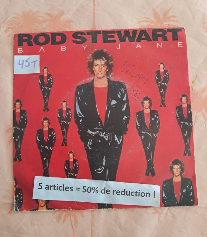 45t Rod Stewart baby Jane