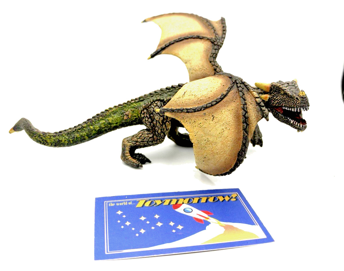 Mojo Earth Poseable Dragon Action Figure Adventure Fantasy Toy