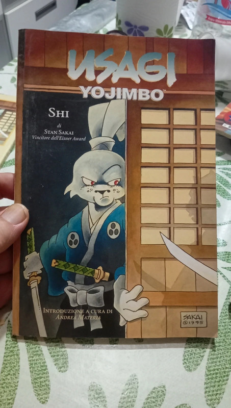 Fumetto Manga Usagi Yojimbo Shi di Stan Sakai