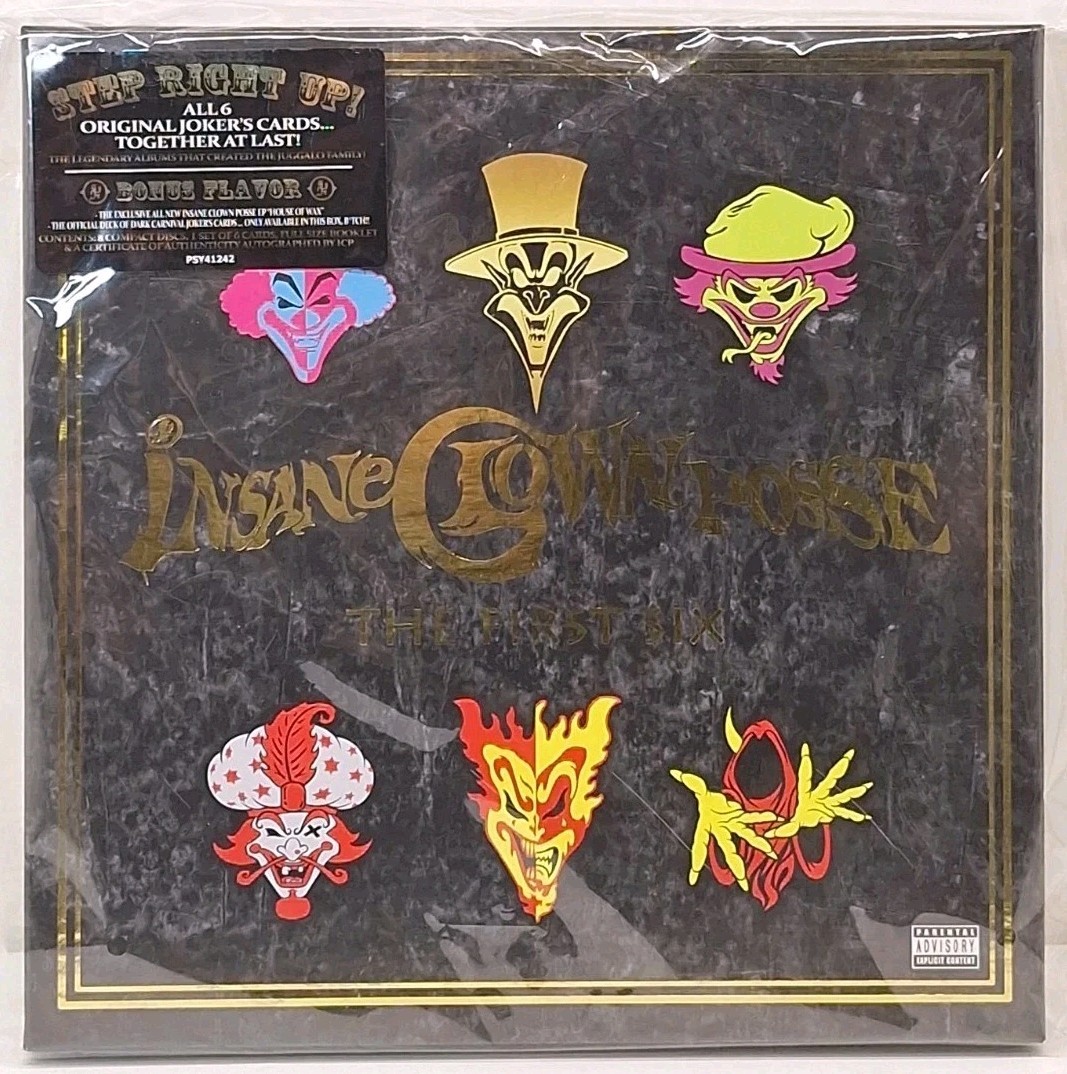 Insane Clown Posse The First Six  CD Box Set [Like NEW] Mint Condition OOP 