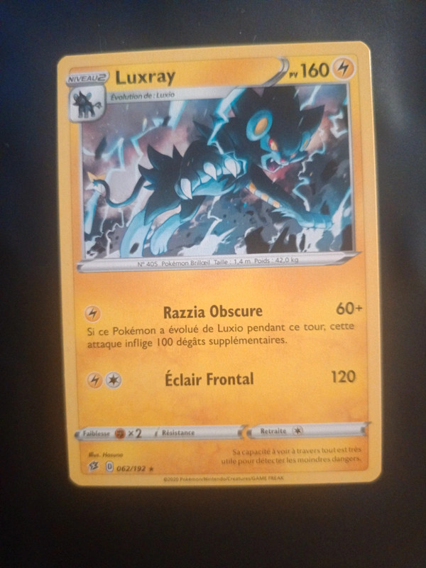 Carte Pokémon Luxray