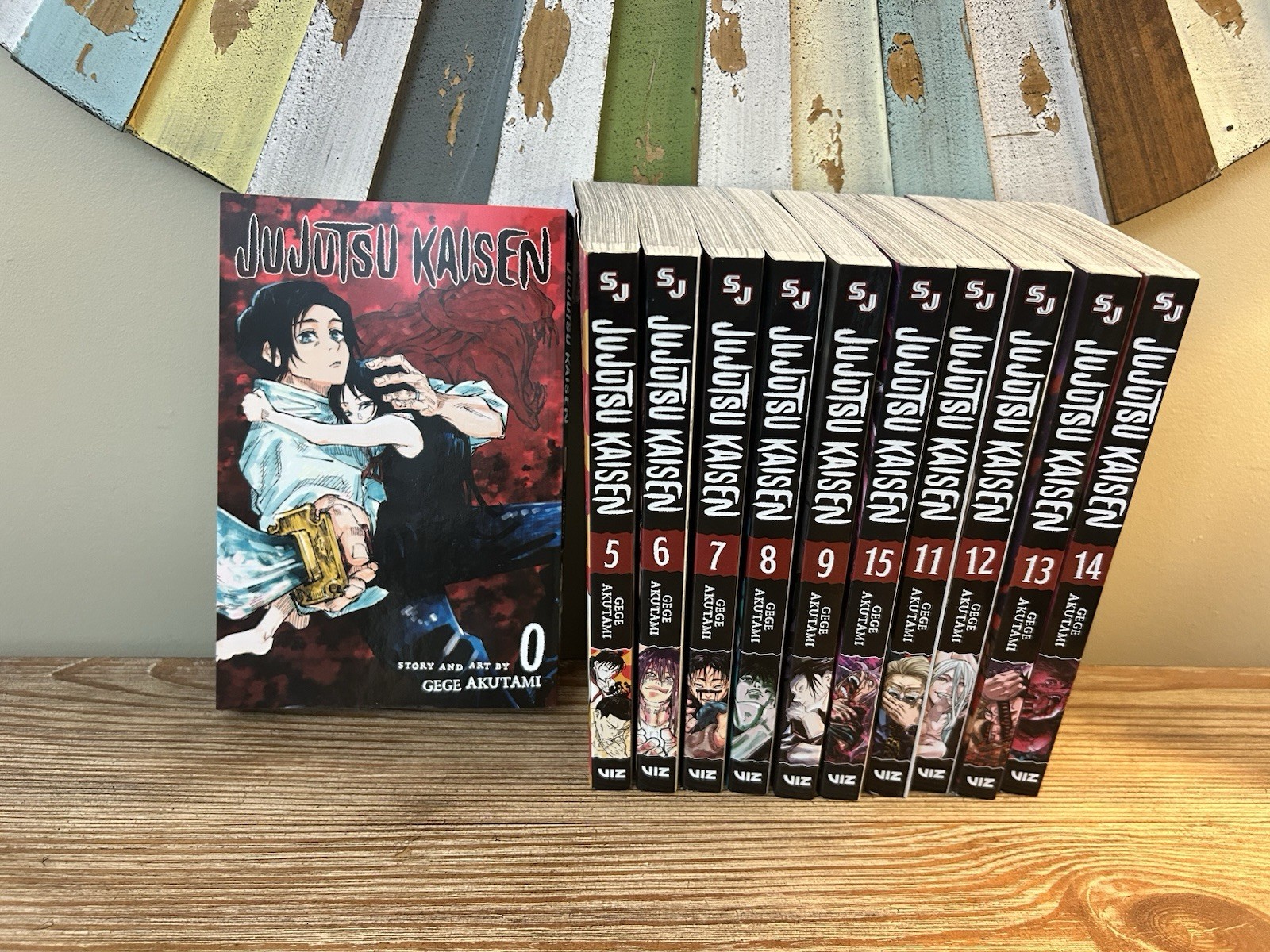 Jujutsu Kaisen Manga Lotto Volumi 5-9 & 11-15 E Vol 0 Inglese VIZ Gege Akutami