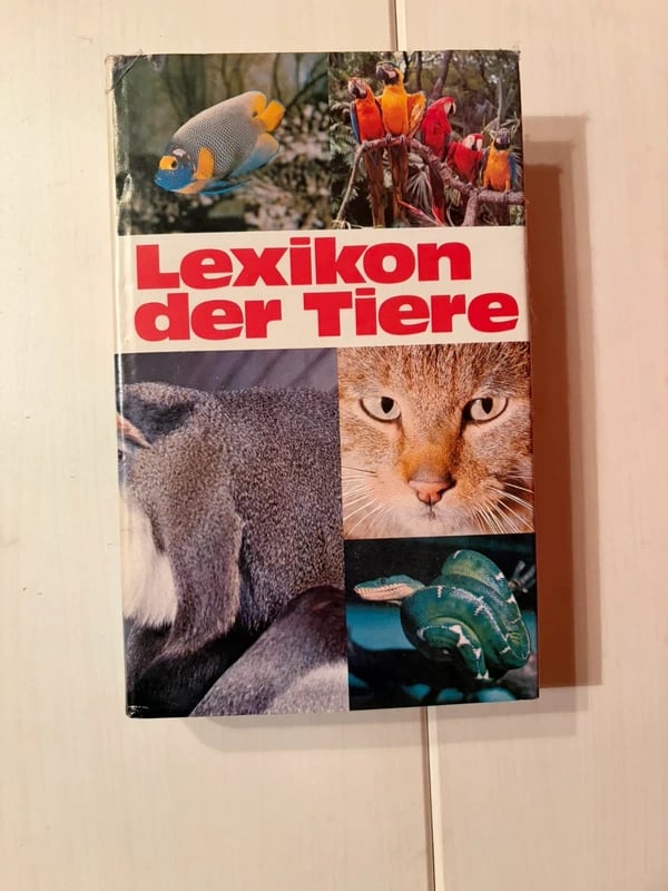 Antiquariat, Lexikon der Tiere