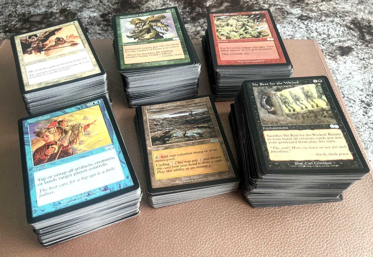 Large Collection of Urza's Saga. MTG  Magic the gathering