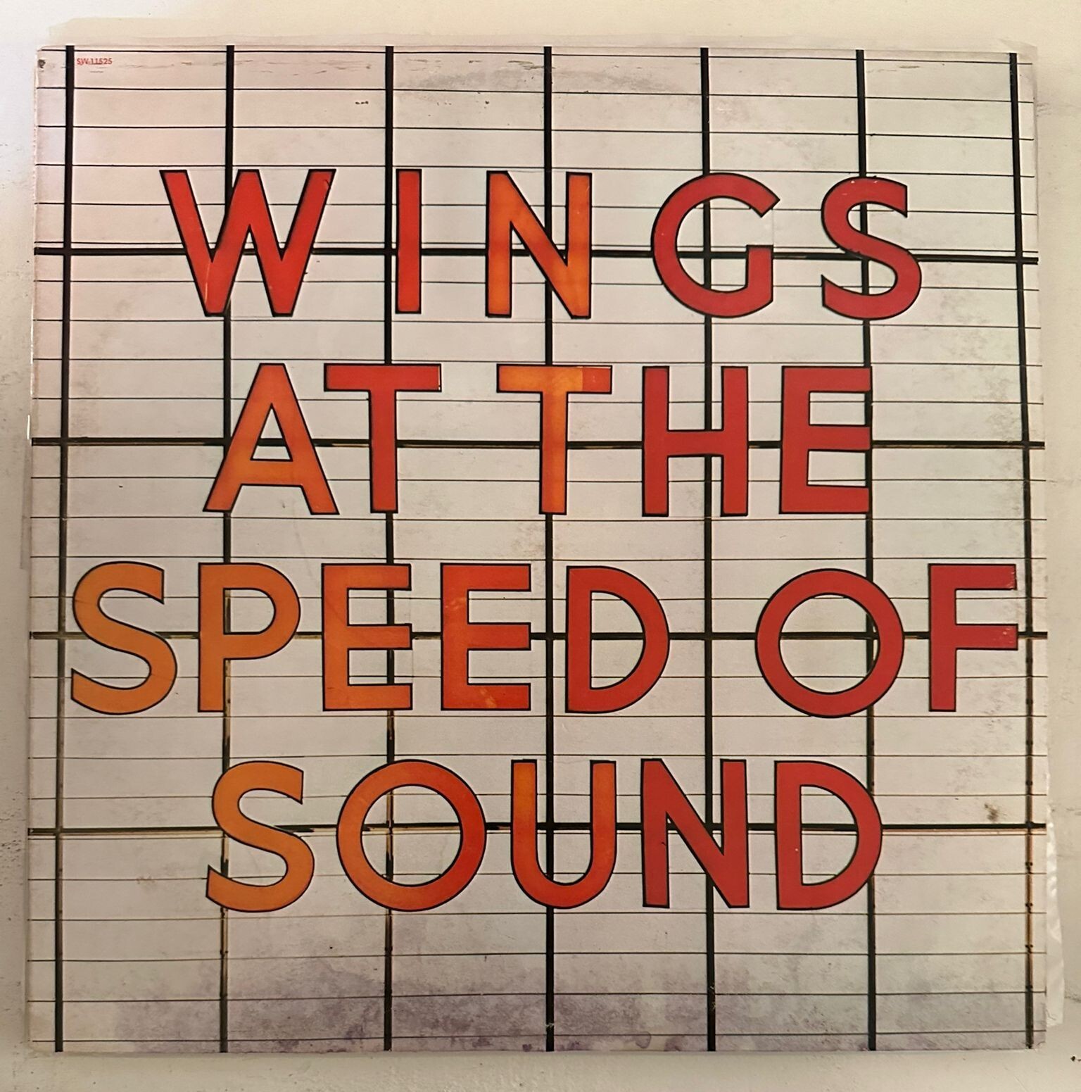 WINGS – WINGS AT THE SPEED OF SOUND - VINYL LP BLACK - VG+ - A16