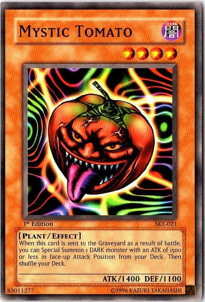 Mystic Tomato SKE-021 Starter Deck: Kaiba Evolution 1st Edition