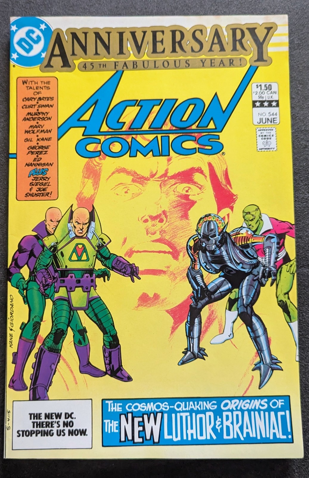 Action Comics #544 (1983) DC Comics Chiave dell'età del bronzo - Tuta Lex Luthor di alta qualità