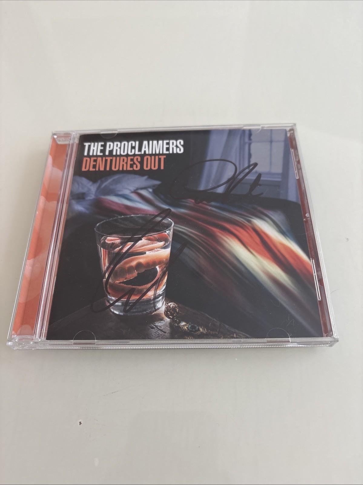 The Proclaimers - Dentures Out - CD Signed! & VGC