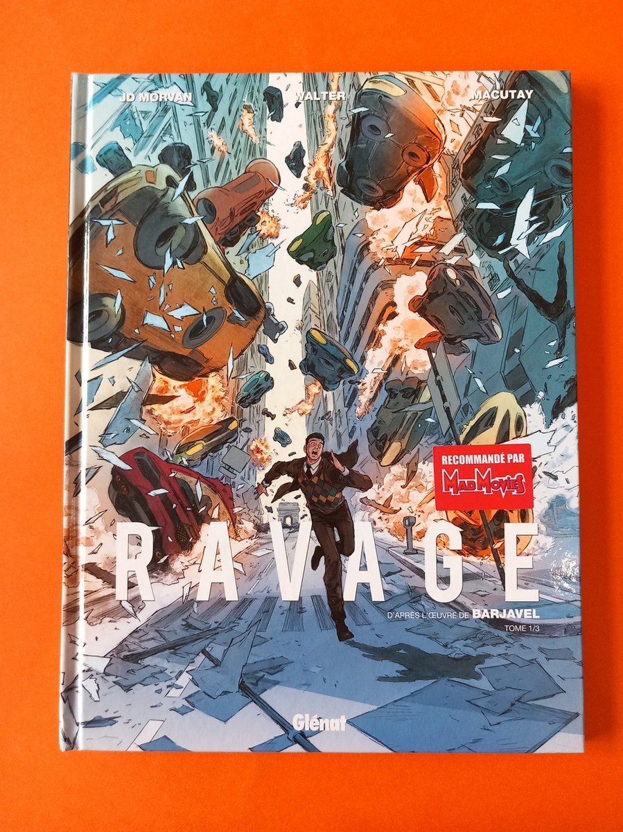 MACUTAY RAVAGE TOME 1 D'APRES L'OEUVRE DE BARJAVEL EO 2016 GLENAT COMME NEUF