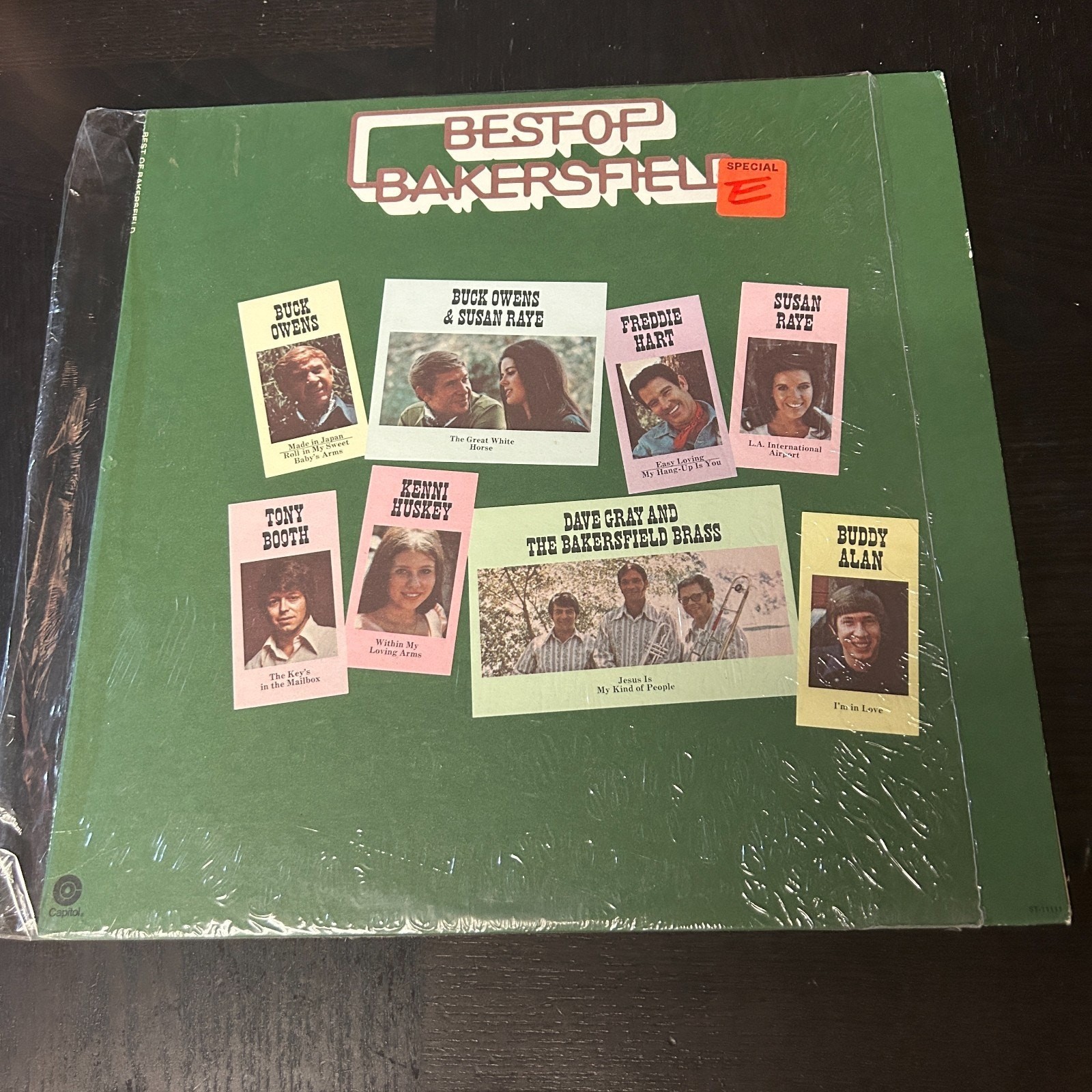 Best Of Bakersfield Vinyl, LP Compilation 1972 Capitol Records ‎– ST-11111