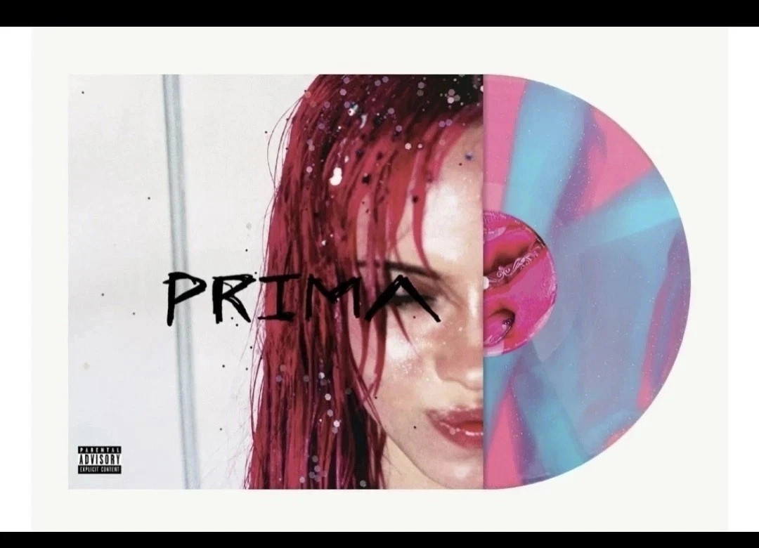 Adéla Adela Prima Blood Records Pink Glitter Blue Vinyl LP New /3000