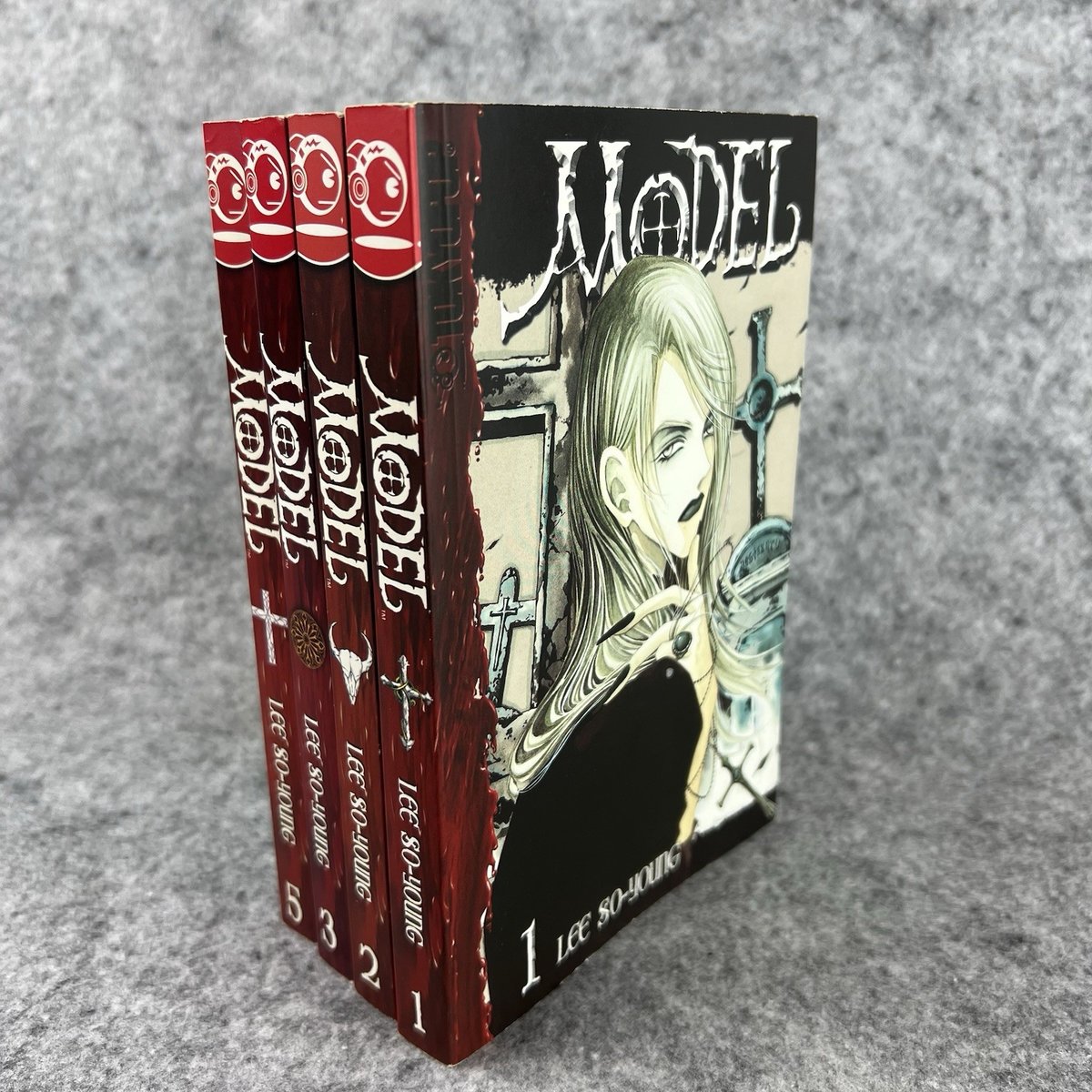 Lotto Model Manga Vol 1 2 3 5 Inglese Lee So-Young Tokyopop Vampire Horror 2004