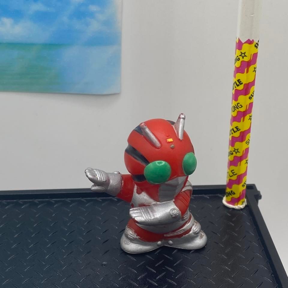 Bandai Kamen Rider ZX Mini Figure Cavaliere Mascherato Morbido Vinile Finger Puppet Giocattolo