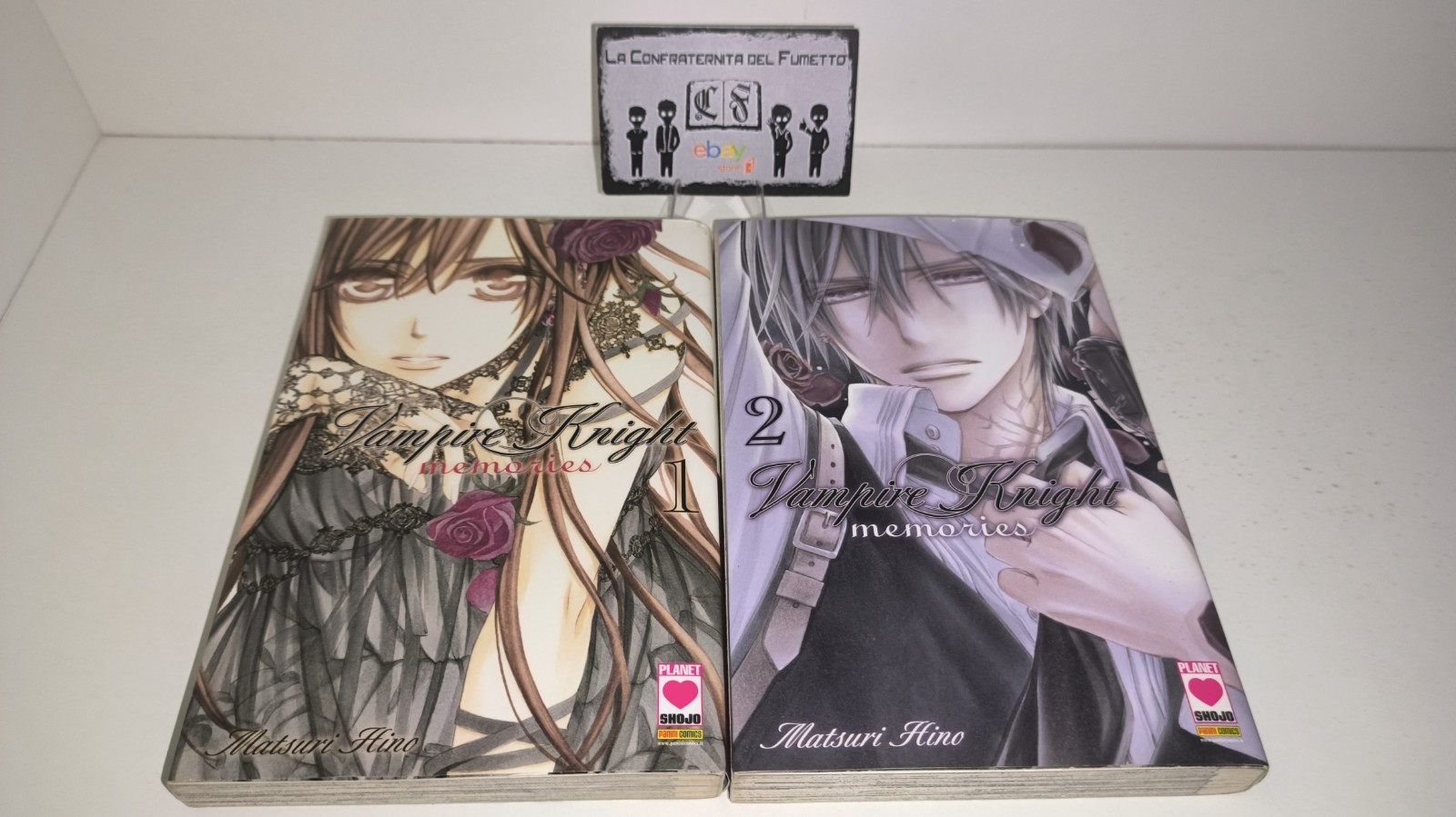 VAMPIRE KNIGHT MEMORIES SEQUENZA COMPLETA 1-2 PLANET MANGA MATSURI HINO