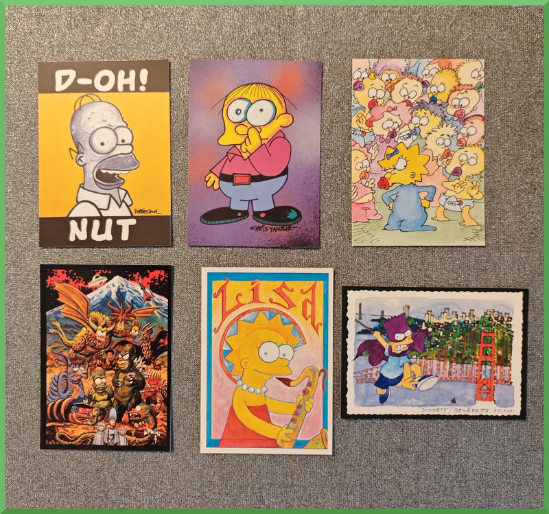 Carte Simpsons Mania 2002 En lot ou à l'unité