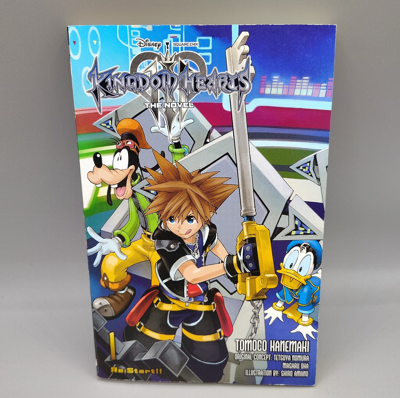 Kingdom Hearts 3 III Volume 1 One Light Novel Re:Start!! Libro [Inglese] Tomoco