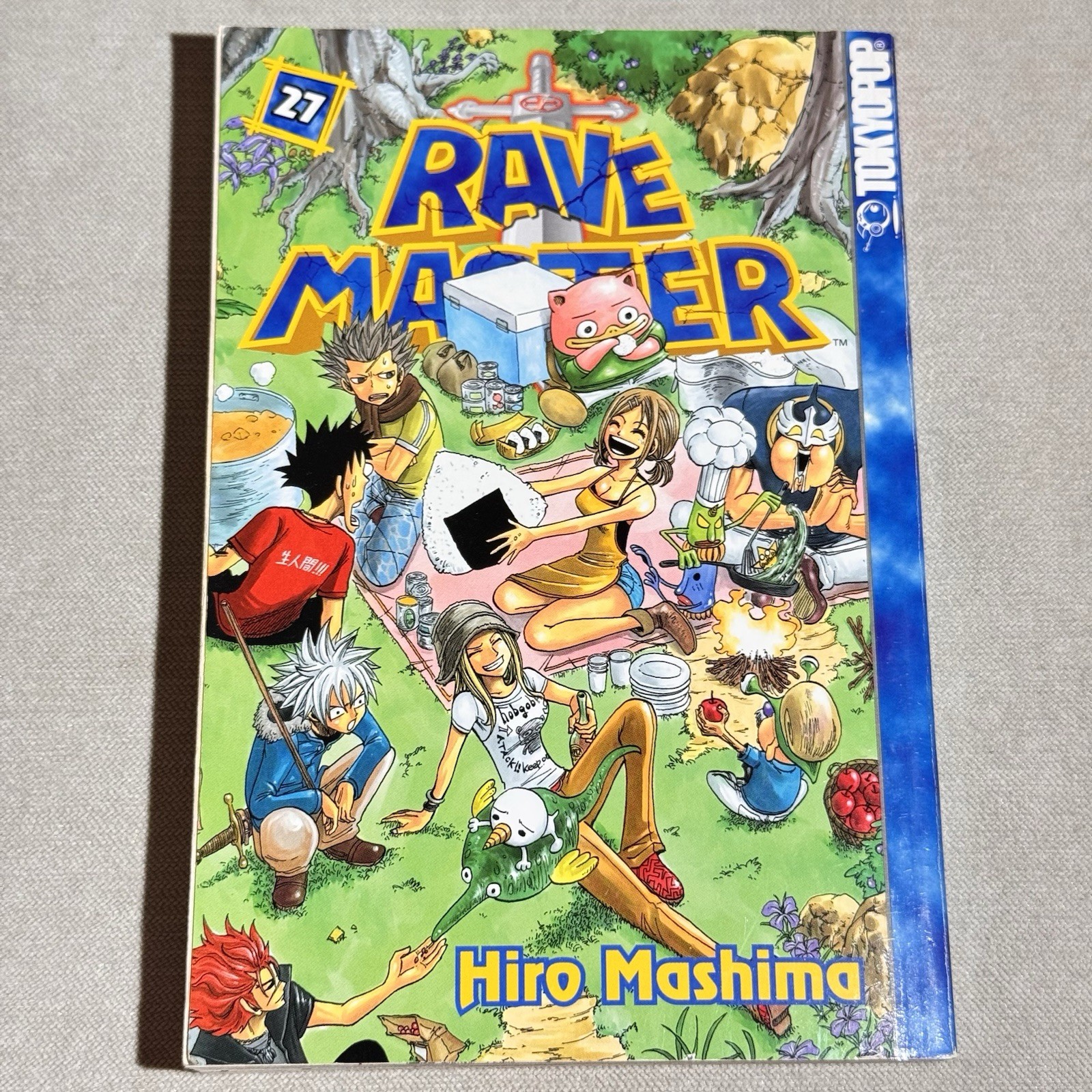 Rave Master Volume 27 Manga Vol Hiro Mashima Tokyopop Prima Stampa [Inglese]