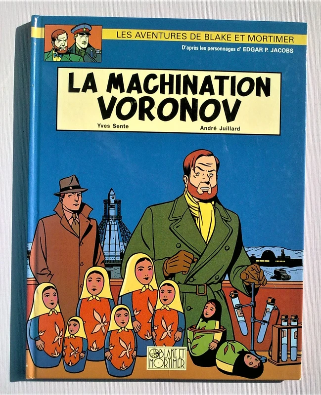 BD Blake et Mortimer La machination Voronov EO
