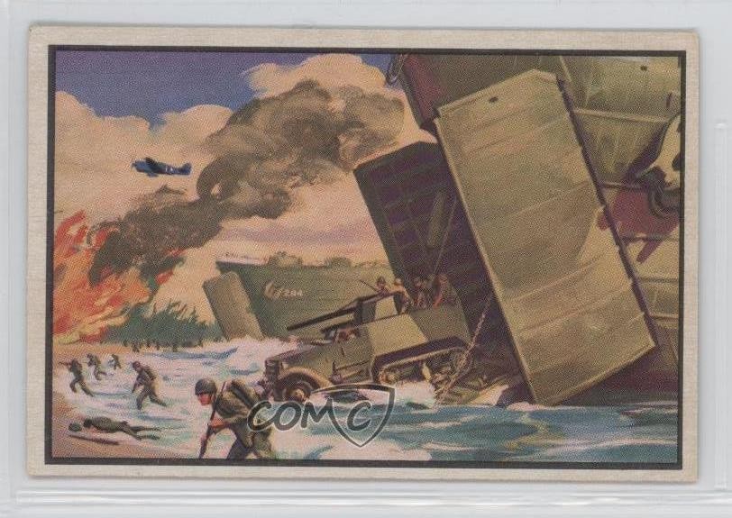 1954 Bowman US Navy Vittorie Blue Back Saipan vittoria #41 1l2