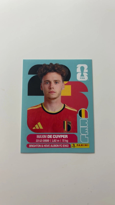 Stickers panini coupe du monde 2026