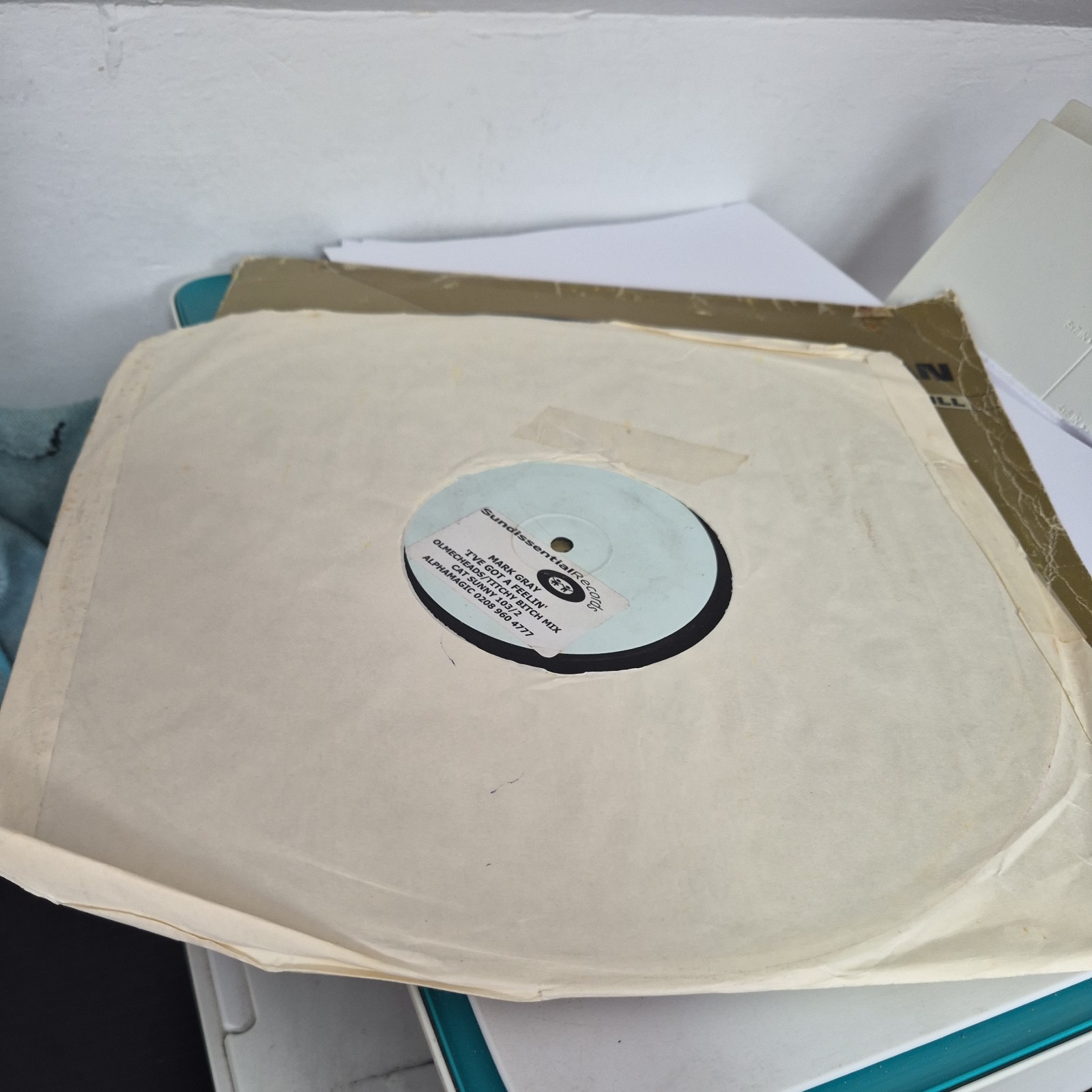 (15) Mark Gray ‎– I've Got A Feelin' (Disc 2) HARD HOUSE 12"  VGC+