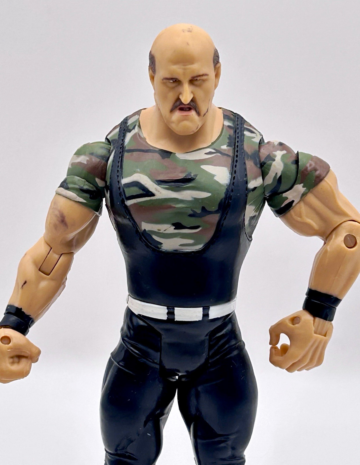 Modellino Wwe Jakks Classic Superstars Series 2 Sgt Slaughter 2003