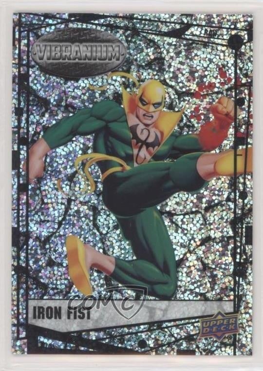 2015 Upper Deck Marvel Vibranio Grezzo Vibranio Pugno di Ferro #29 1j8