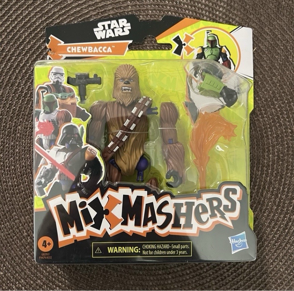 Star Wars CHEWBACCA Mix Mashers: 5" Figure (2025, Hasbro) Brand New