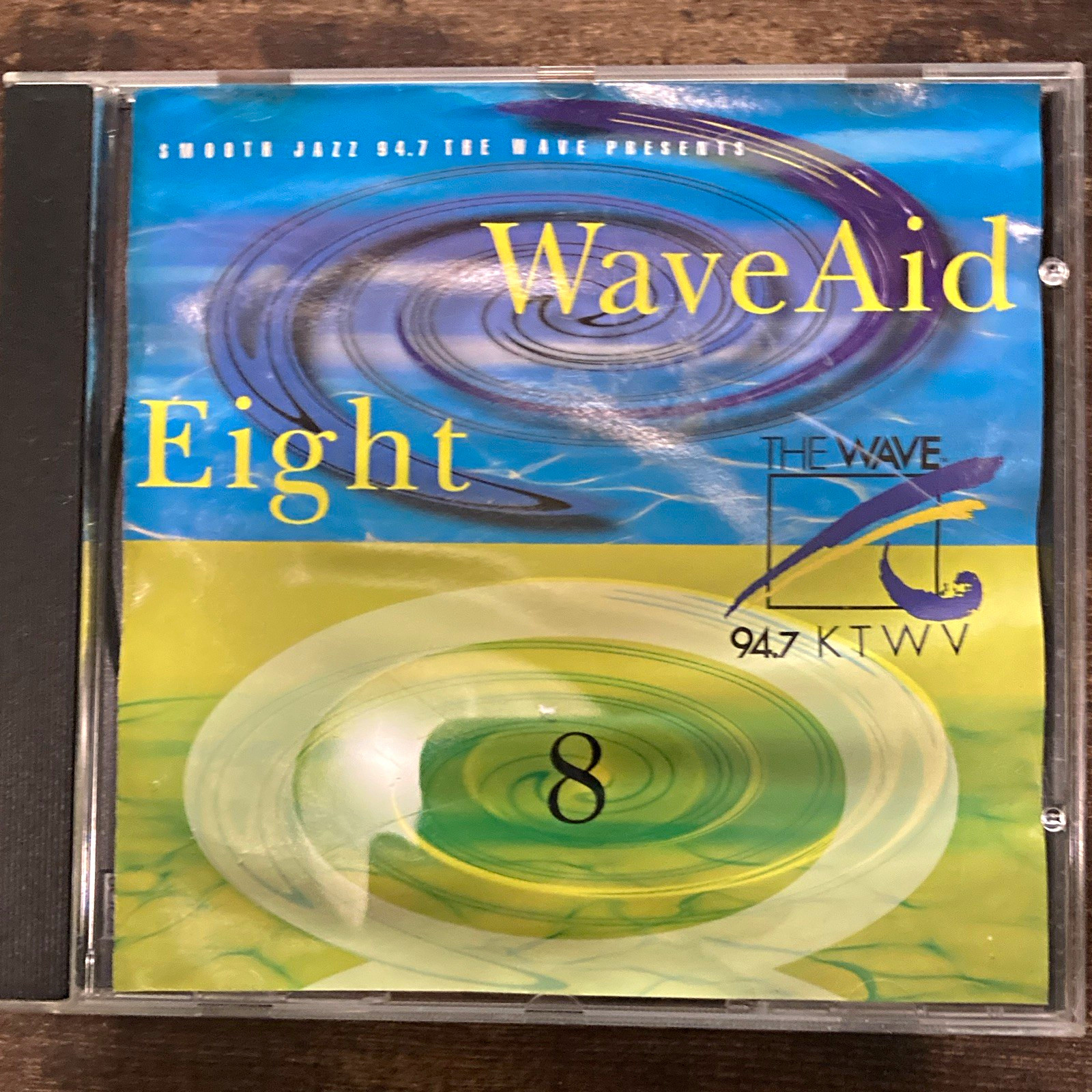 WaveAid Eight – Smooth Jazz Compilation CD 2000 The Wave 94.7 KTWV