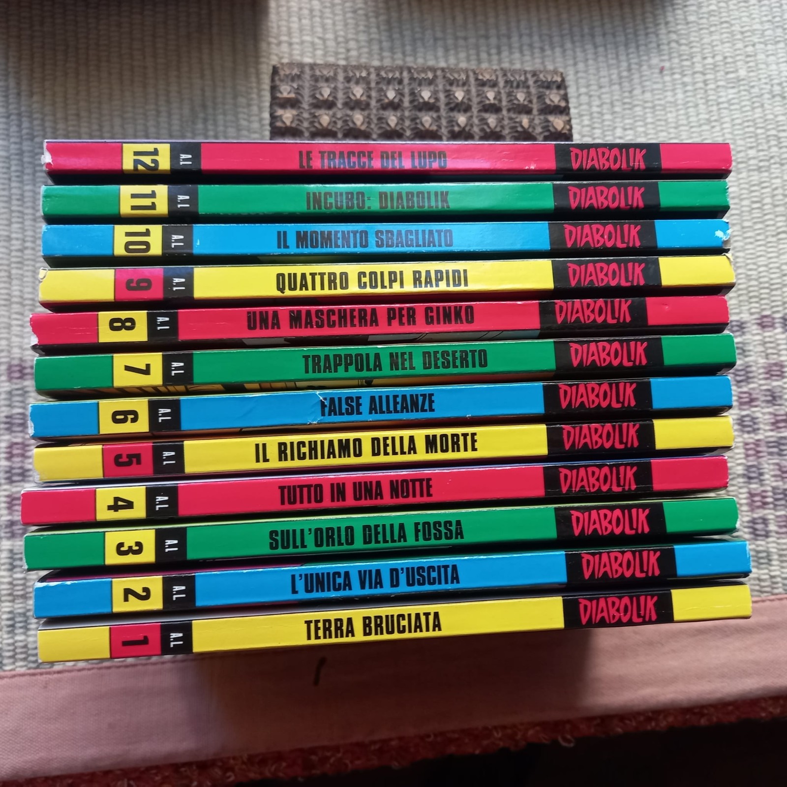 Diabolik fumetto annata completa 2011 - anno L