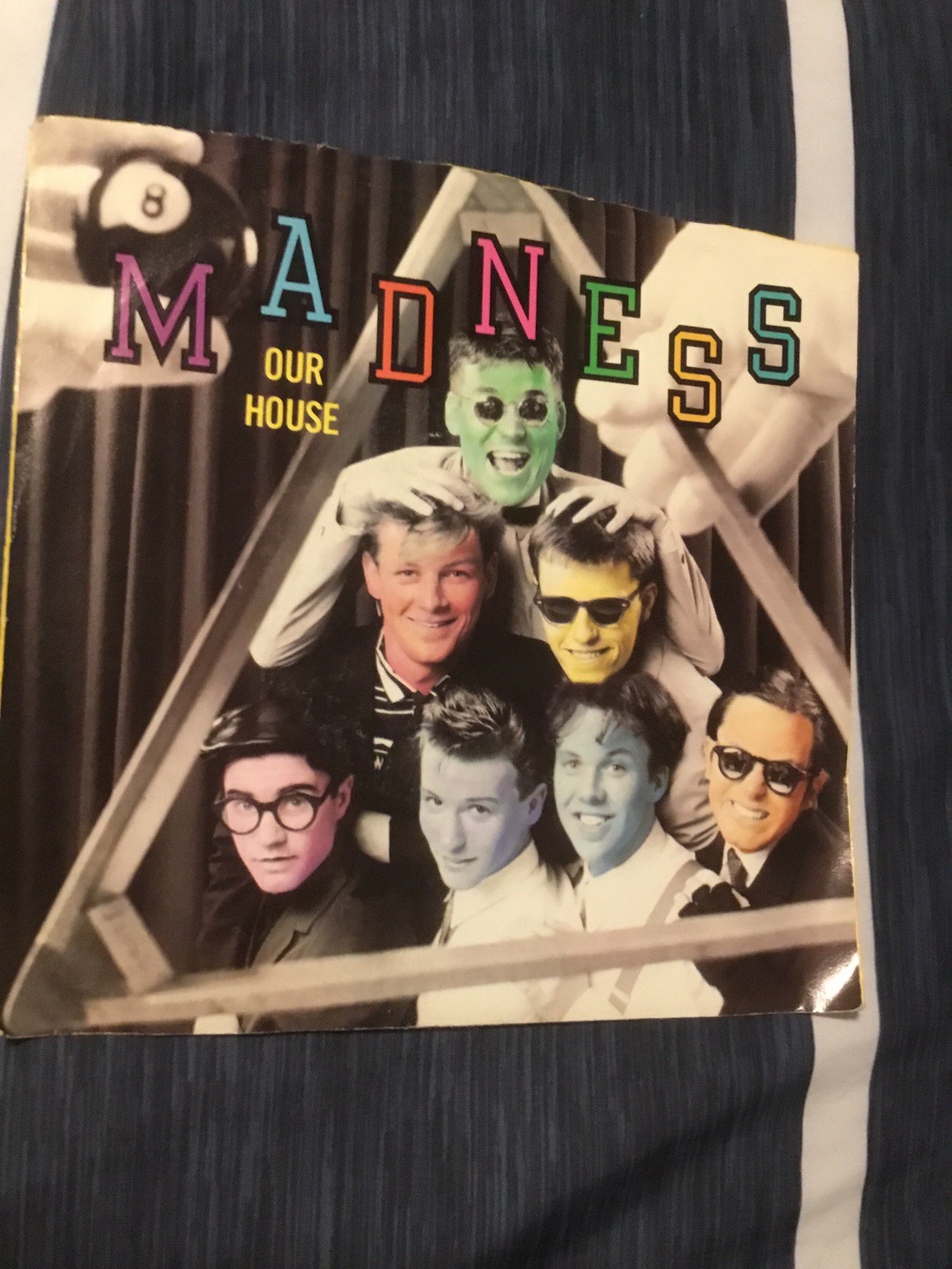 Madness Our House  45 Misprint Side “A” Picture Sleeve Geffen