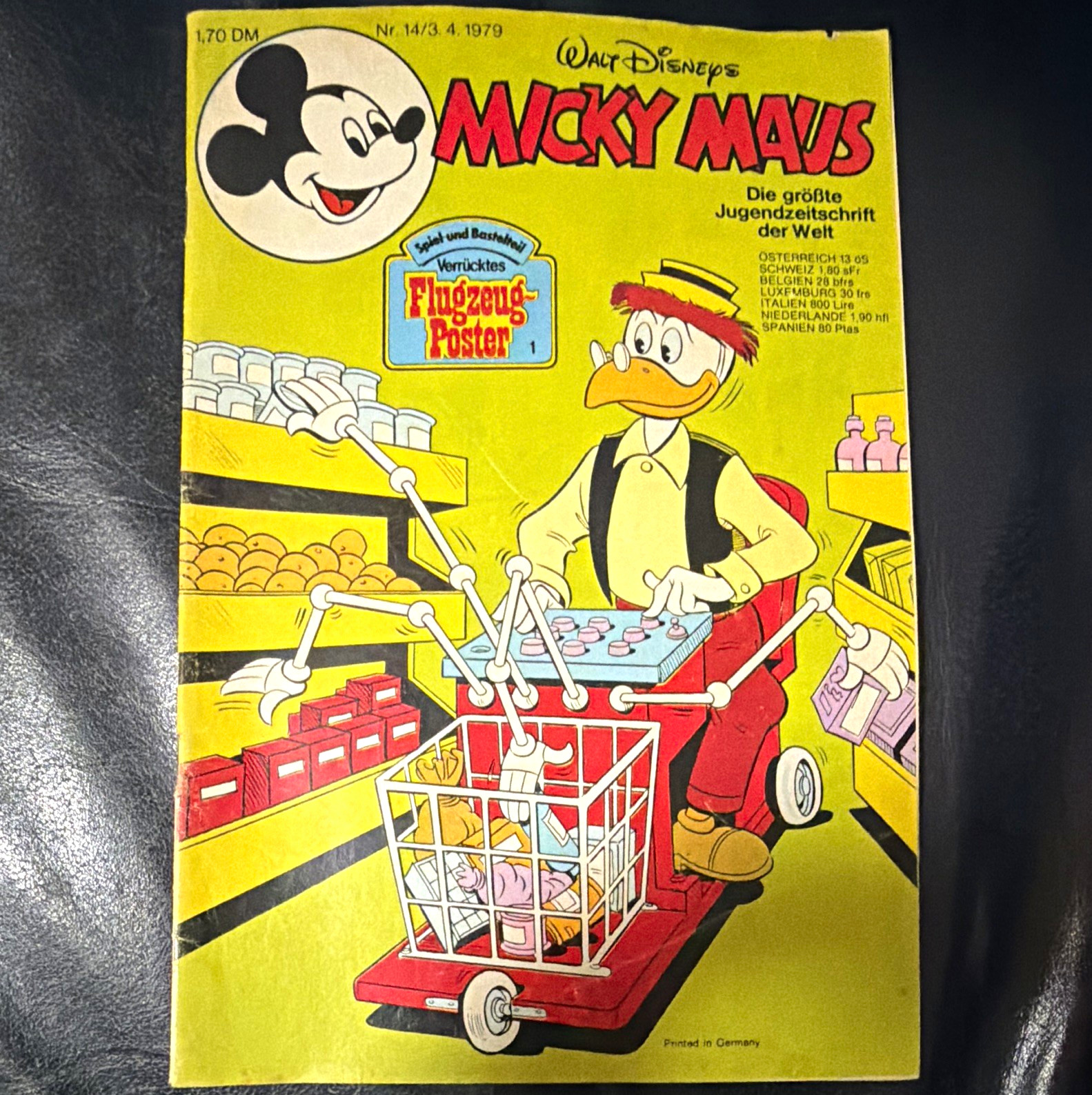 Disney Walt Disney Topolino quaderno n.14 (1979) Topolino Paperino supplemento