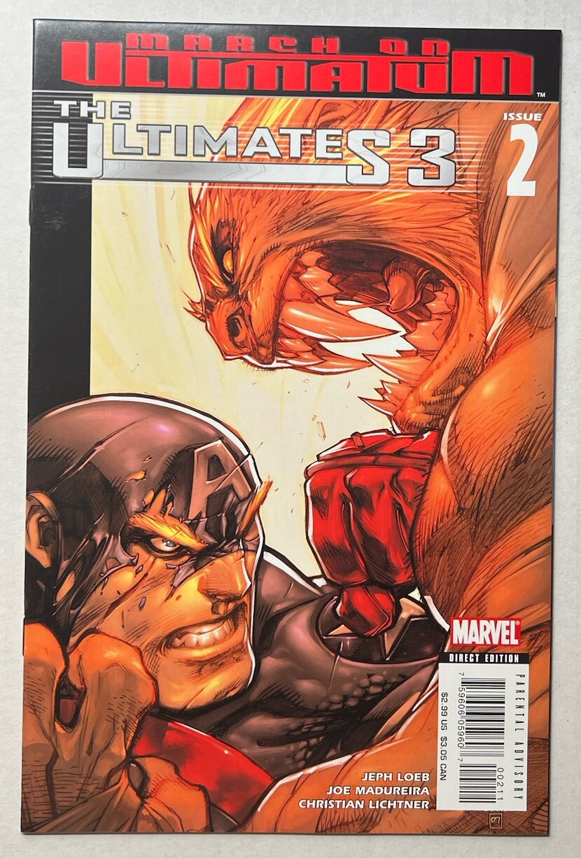 The Ultimates 3 #2 2008 Marvel Comic Book