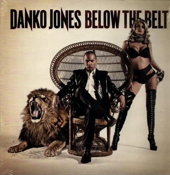 LP Danko Jones Below The Belt NEW OVP Sound Pollution / Bad Taste Records