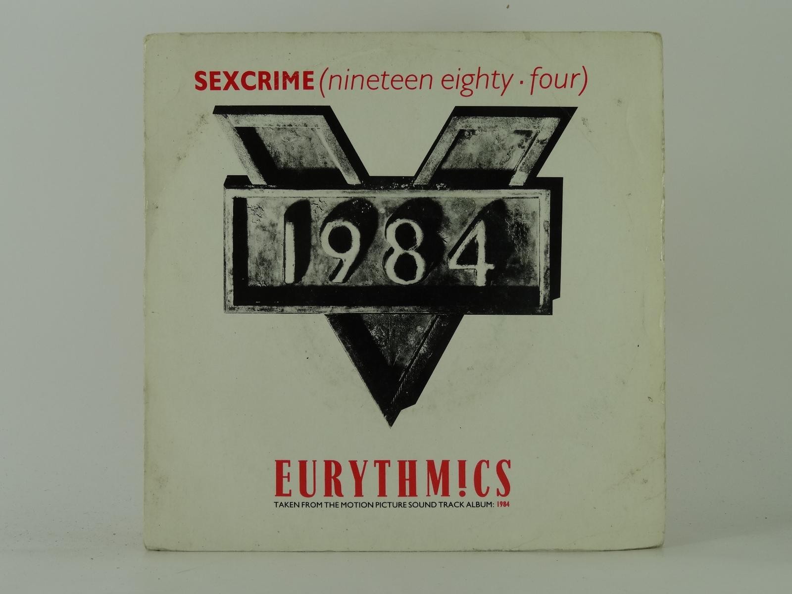 EURYTHMICS SEXCRIME (NINETEEN EIGHTY FOUR) (63) 2 Track 7" Single plus Picture S