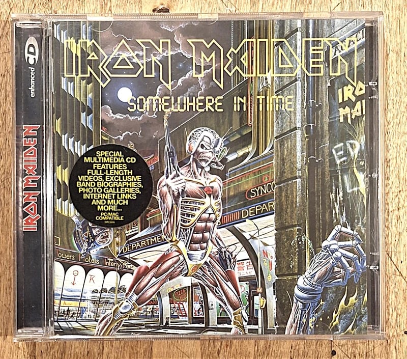 Iron Maiden - Somewhere in time (1986, réédition 1998) - CD