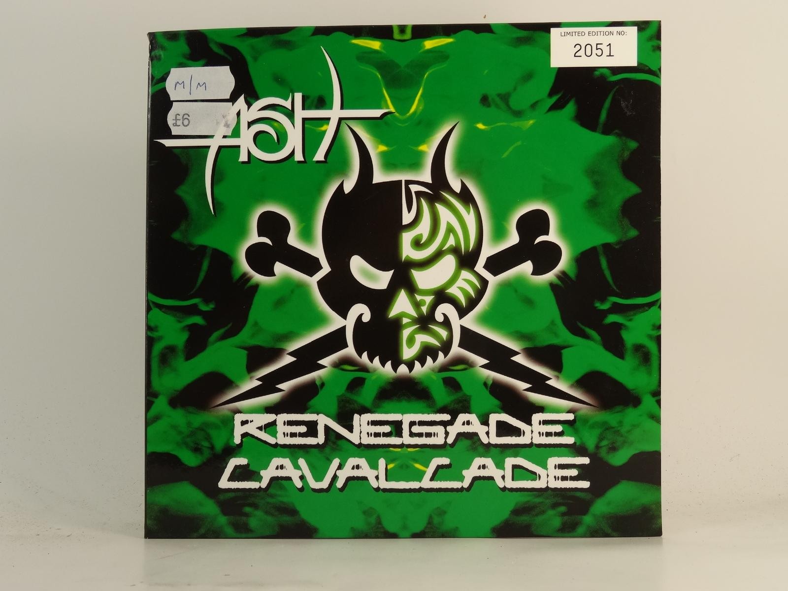 ASH RENEGADE CAVALCADE LTD ED 2051 (78) 2 Track 7" Single plus Picture Sleeve AT