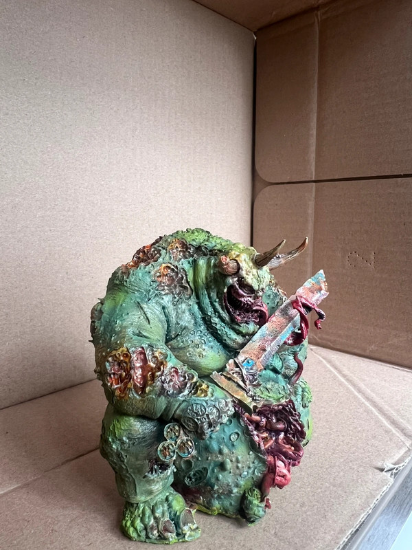 Warhammer forgeworld great unclean one well painted