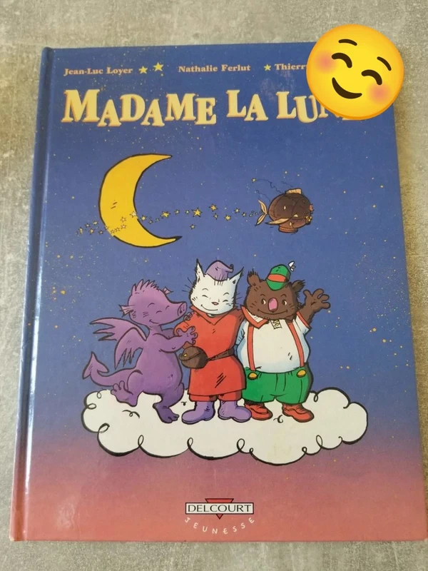 Madame La Lune BD Jeunesse Delcourt