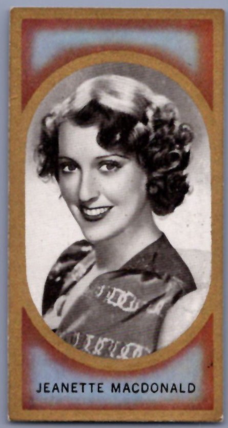 1938 Carreras Film Favourites - Jeannette MacDonald #11 - *EX*