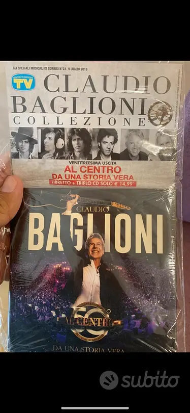 Triplo CD del 2019 Claudio Baglioni